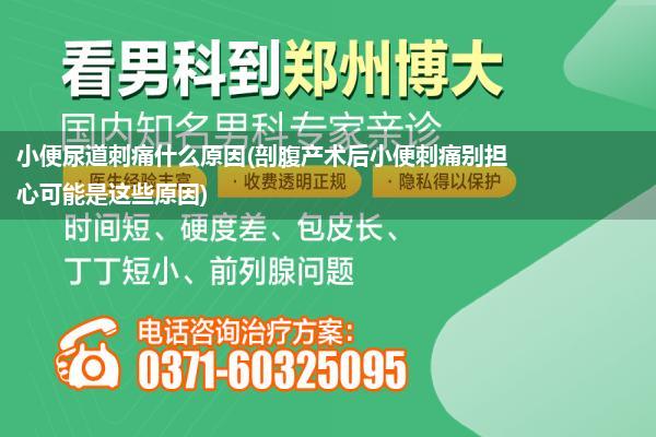 小便尿道刺痛什么原因(剖腹产术后小便刺痛别担心可能是这些原因)